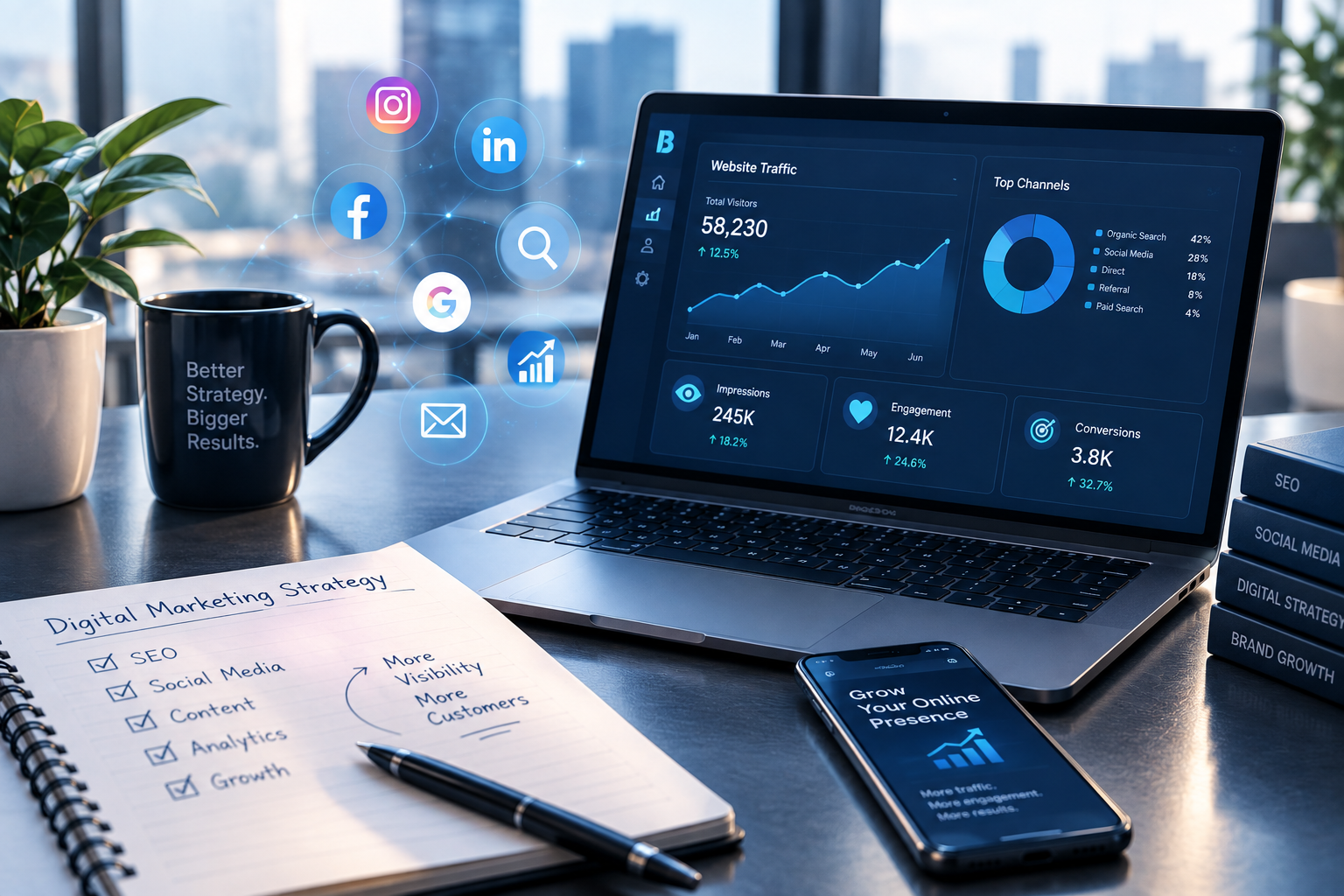 Digital marketing strategy and analytics